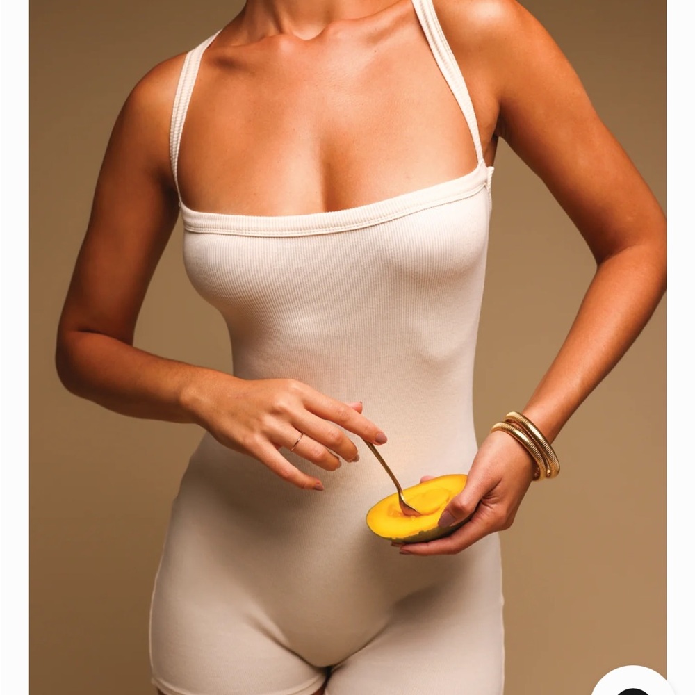 Elegant Cream Jumpsuit
